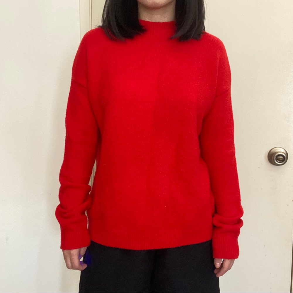 & other stories red sweater